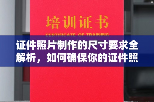 惠水证件照片制作的尺寸要求全解析，如何确保你的证件照符合标准