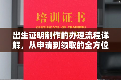 惠水出生证明制作的办理流程详解，从申请到领取的全方位指南